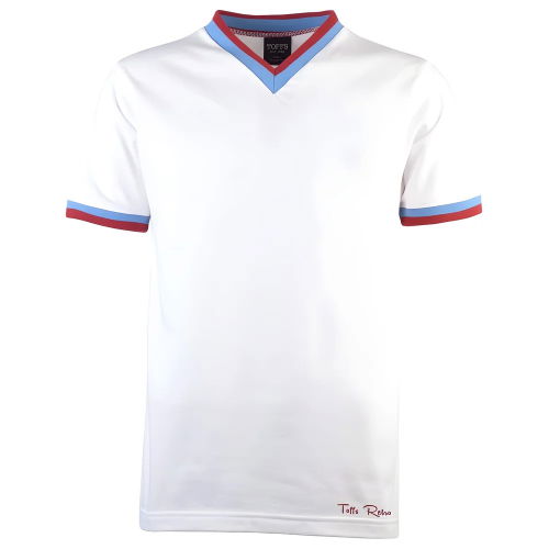 Toffs Classic Retro White Short Sleeved Shirt