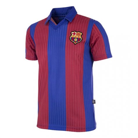 FC Barcelona 1990 - 91 Retro Football Shirt