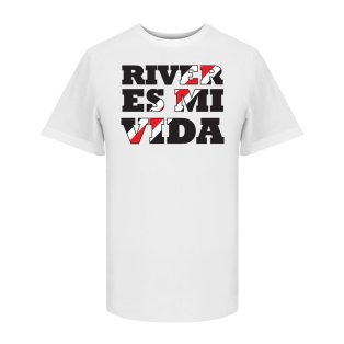 River Plate \'River Es Mi Vida\' t-shirt - White