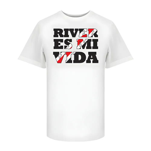 River Plate \'River Es Mi Vida\' t-shirt - White