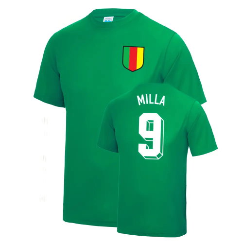 Roger Milla Cameroon World Cup Football T Shirt