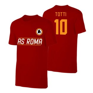 Roma \'Lupo\' t-shirt TOTTI - Crimson