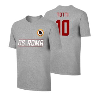 Roma \'Lupo\' t-shirt TOTTI - Grey