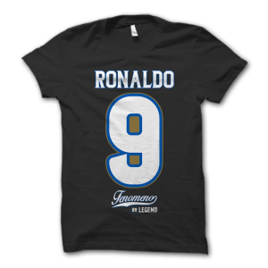 Ronaldo Legend T-Shirt (Black)