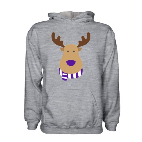Real Madrid Rudolph Supporters Hoody (grey)