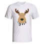 Dunfermline Rudolph Supporters T-shirt (white) - Kids