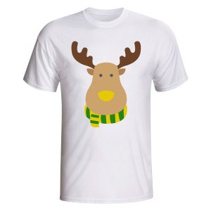 Brazil Rudolph Supporters T-shirt (white)