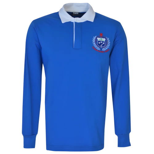 Samoa 1990s Blue Rugby Shirt