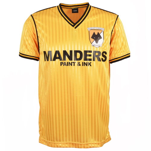 Wolverhampton Wanderers 1988-90 Manders Retro Football Shirt