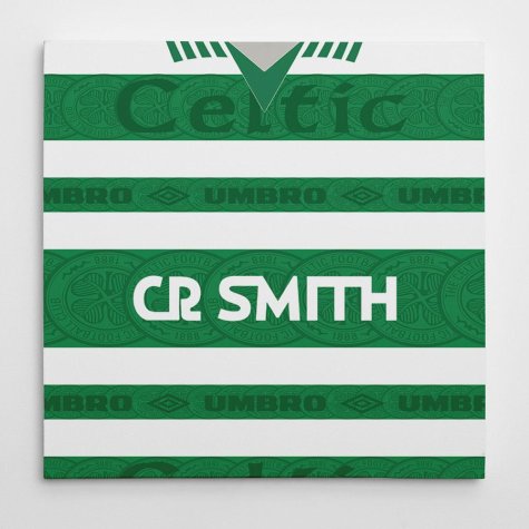 Celtic 95/97 Football Canvas Print