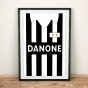 Juventus 1992 Football Shirt Art Print