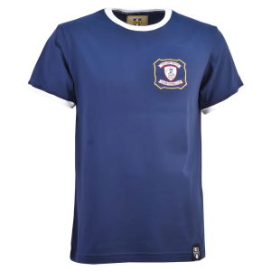 Kids Falkirk Navy/White T-Shirt