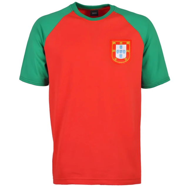 Kids Portugal Raglan Sleeve Red/Green T-Shirt
