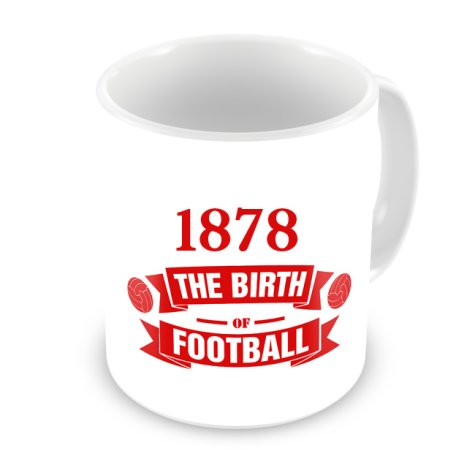 Man Utd Birth Of Football Mug