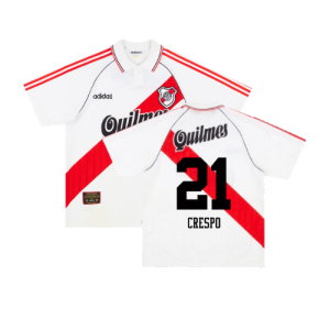1995-96 River Plate Home Shirt (Good) (Crespo 21)