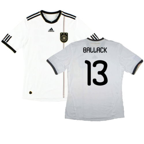 2010-11 Germany Home Shirt (S) (Excellent) (BALLACK 13)