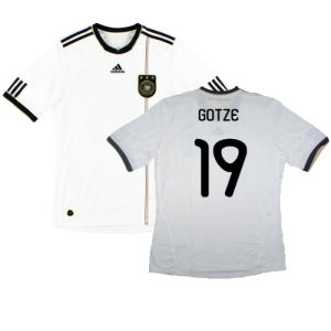 2010-11 Germany Home Shirt (S) (Excellent) (GOTZE 19)