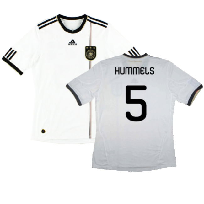 2010-11 Germany Home Shirt (S) (Excellent) (HUMMELS 5)