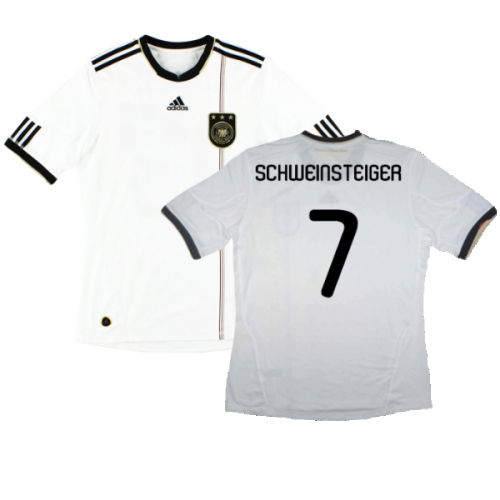 Germany 2010-11 Home Shirt (S) (Fair) (SCHWEINSTEIGER 7)