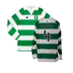 Celtic 2015-16 Long Sleeve Home Shirt (3XL) (Excellent)