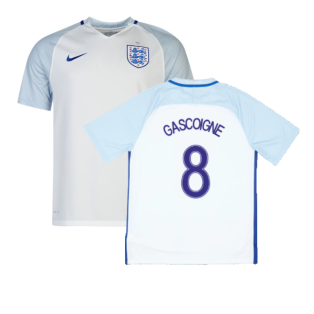2016-2017 England Home Nike Football Shirt (L) (Excellent) (Gascoigne 8)