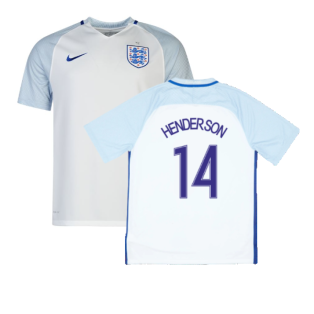 2016-2017 England Home Nike Football Shirt (L) (Excellent) (Henderson 14)