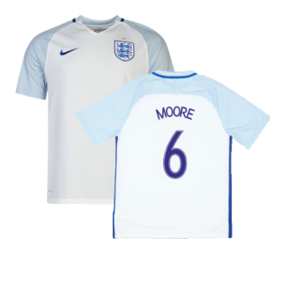 2016-2017 England Home Nike Football Shirt (L) (Excellent) (Moore 6)
