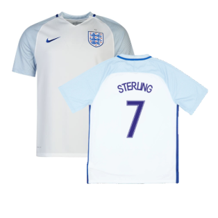 2016-2017 England Home Nike Football Shirt (L) (Excellent) (Sterling 7)