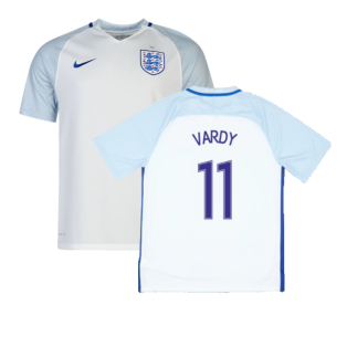 2016-2017 England Home Nike Football Shirt (L) (Excellent) (Vardy 11)