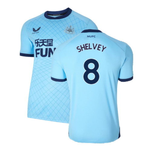 2021-2022 Newcastle United Third Shirt (XXL) (Excellent) (SHELVEY 8)