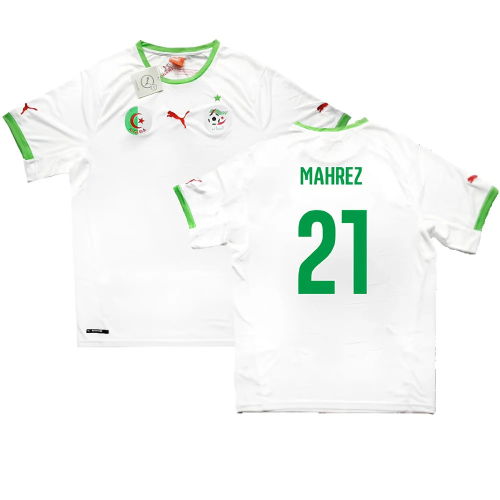 Algeria 2014-15 Home Shirt (M) (Mahrez 21) (Fair)