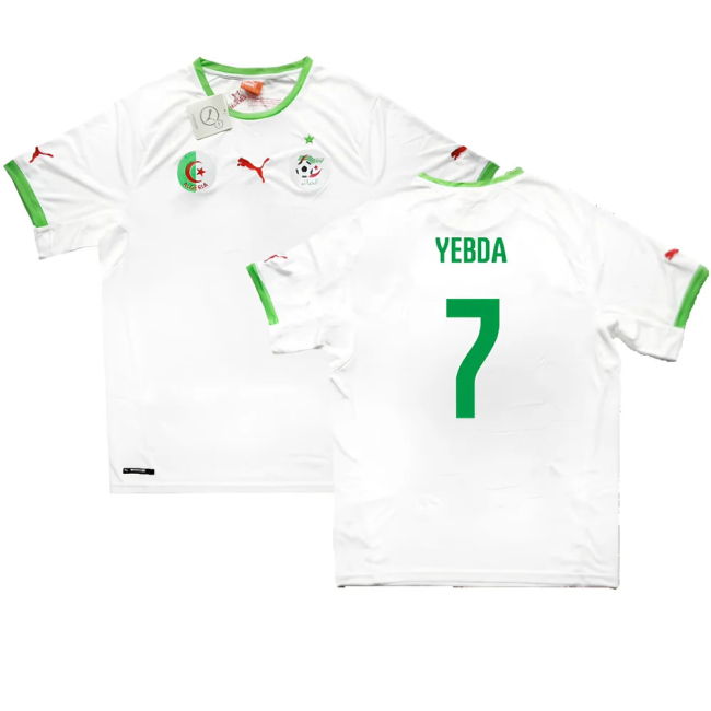 Algeria 2014-15 Home Shirt (M) (Yebda 7) (Fair)