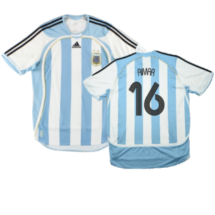 Argentina 2006-2007 Home Shirt (Good) (Aimar 16)