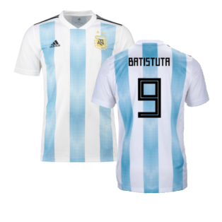 Argentina 2018-19 Home Shirt (XL) (Excellent) (Batistuta 9)