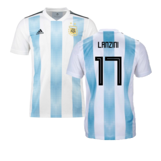 Argentina 2018-19 Home Shirt (XL) (Excellent) (Lanzini 17)