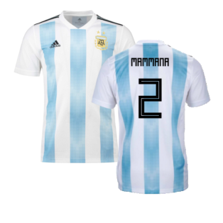 Argentina 2018-19 Home Shirt (XL) (Excellent) (Mammana 2)