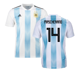 Argentina 2018-19 Home Shirt (XL) (Excellent) (Mascherano 14)
