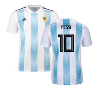 Argentina 2018-19 Home Shirt (XL) (Excellent) (Messi 10)