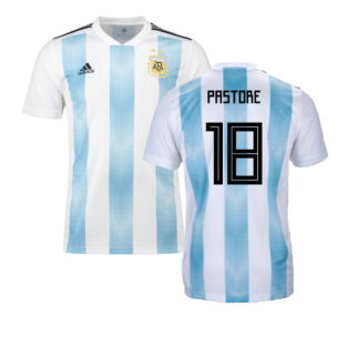 Argentina 2018-19 Home Shirt (XL) (Excellent) (Pastore 18)