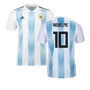 Argentina 2018-19 Home Shirt (XL) (Excellent) (Riquelme 10)