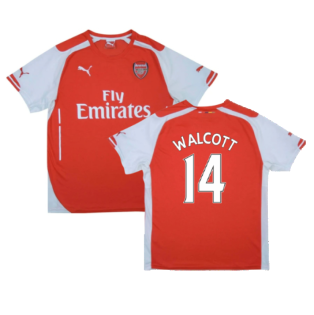 Arsenal 2014-15 Home Shirt (L) (Walcott 14) (Very Good)