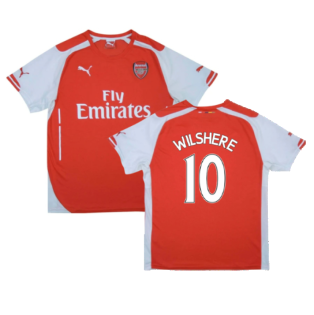 Arsenal 2014-15 Home Shirt (L) (Wilshere 10) (Very Good)
