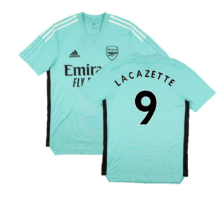 Arsenal 2021-2022 Adidas Training Shirt (XS) (LACAZETTE 9) (Excellent)