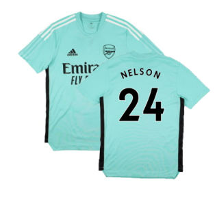 Arsenal 2021-2022 Adidas Training Shirt (XS) (NELSON 24) (Excellent)