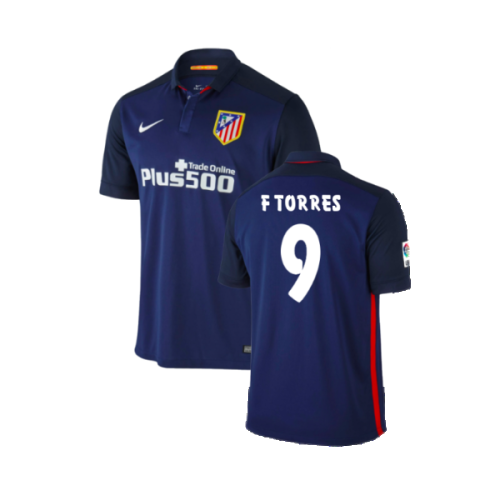 Atletico Madrid 2015-16 Away Shirt (XLB) (Excellent) (F Torres 9)