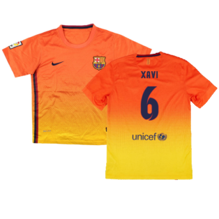 Barcelona 2012-13 Away Shirt (Sponsorless) (LB) (XAVI 6) (Very Good)
