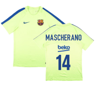 Barcelona 2016-17 Nike Training Shirt (S) (Mascherano 14) (Good)