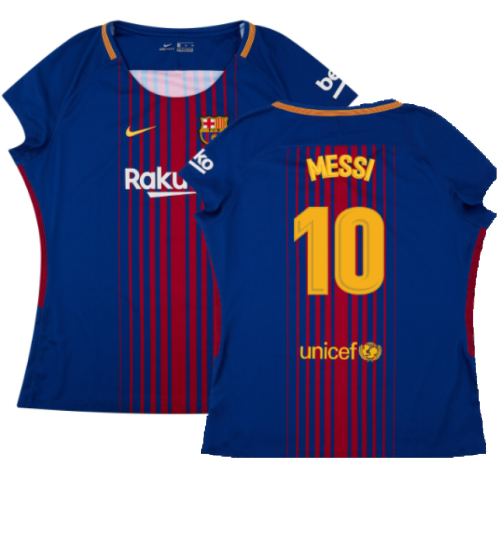 Authentic MESSI 2017/2018 Vapor Max hotsell Nike Barcelona Soccer Jersey - Size Medium