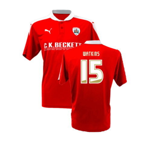 Barnsley 2015-16 Home Shirt (L) (Excellent) (Watkins 15)
