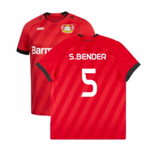 Bayer Leverkusen 2019-20 Home Shirt (Excellent) (S.Bender 5)